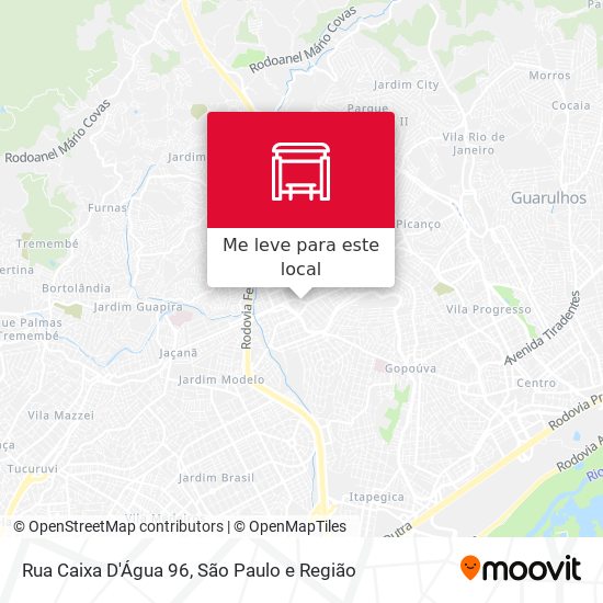 Rua Caixa D'Água 96 mapa