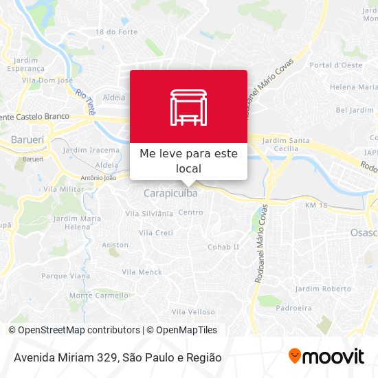 Avenida Miriam 329 mapa