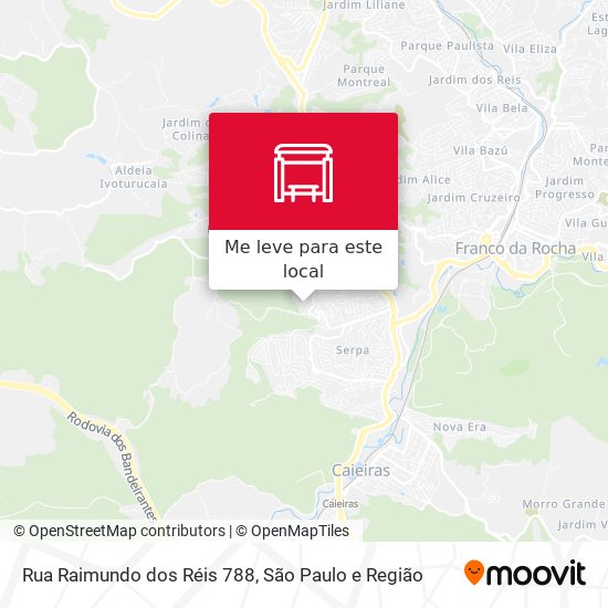 Rua Raimundo dos Réis 788 mapa