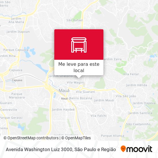 Avenida Washington Luiz 3000 mapa