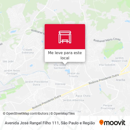 Avenida José Rangel Filho 111 mapa
