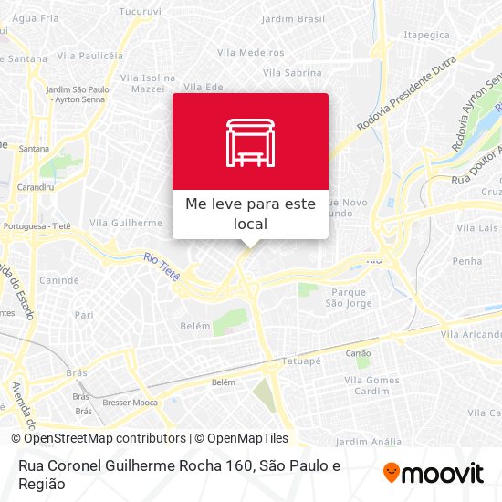 Rua Coronel Guilherme Rocha 160 mapa