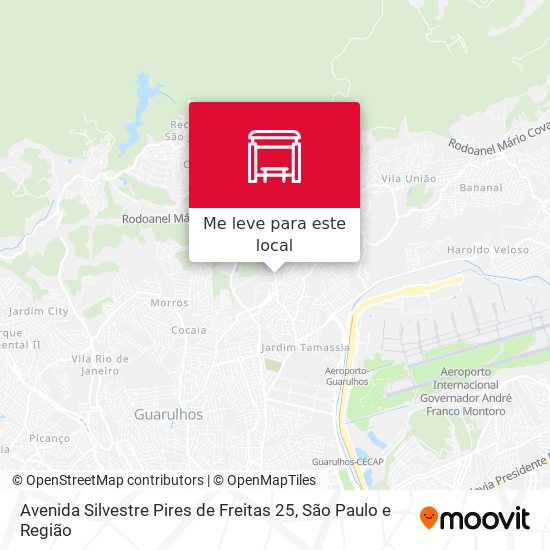 Avenida Silvestre Pires de Freitas 25 mapa