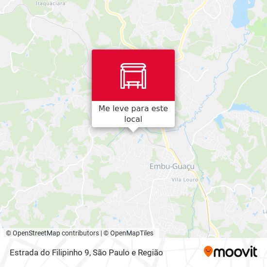 Estrada do Filipinho 9 mapa