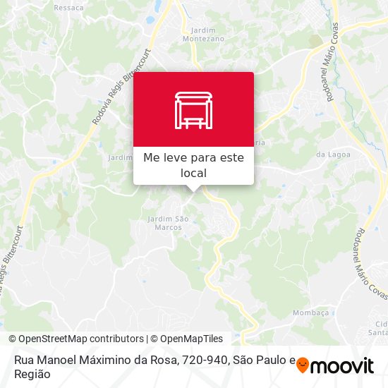Rua Manoel Máximino da Rosa, 720-940 mapa