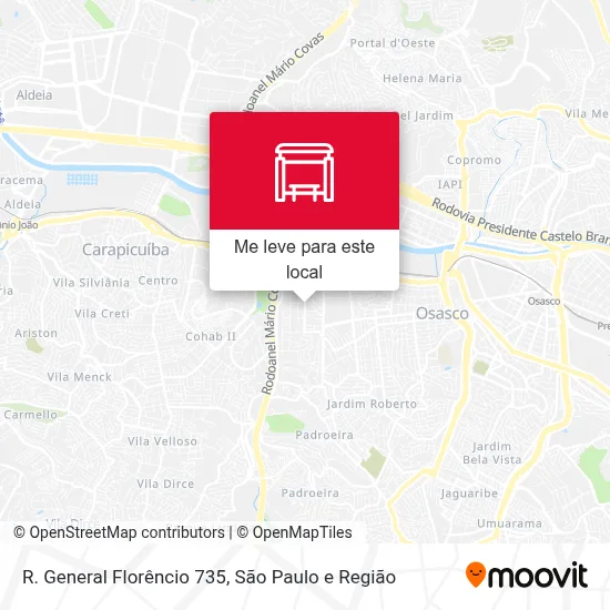 R. General Florêncio 735 mapa