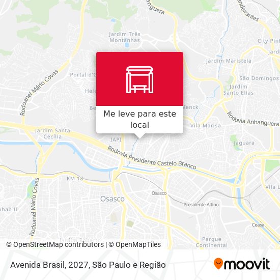 Avenida Brasil, 2027 mapa