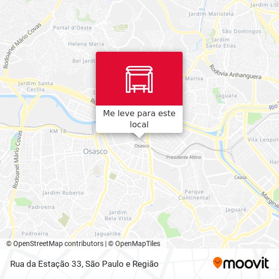 Rua da Estação 33 mapa