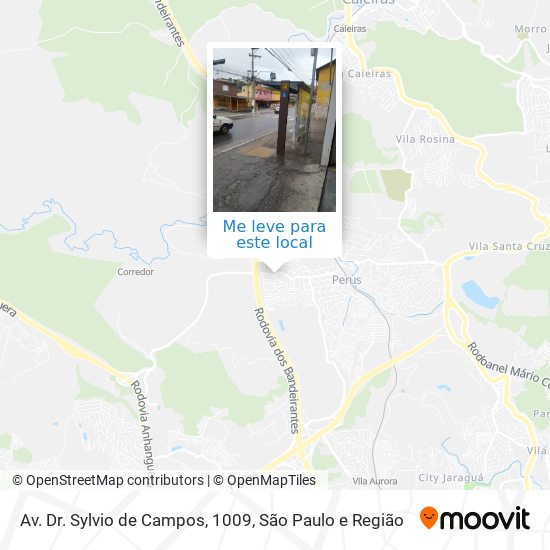 Av. Dr. Sylvio de Campos, 1009 mapa