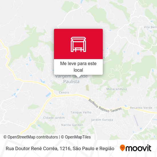 Rua Doutor Renê Corrêa, 1216 mapa