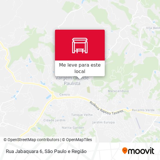 Rua Jabaquara 6 mapa