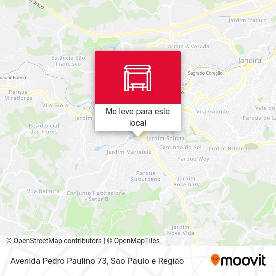 Avenida Pedro Paulino 73 mapa