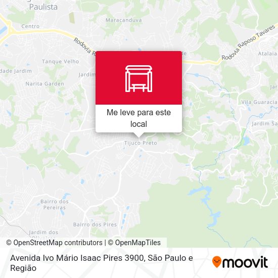 Avenida Ivo Mário Isaac Pires 3900 mapa