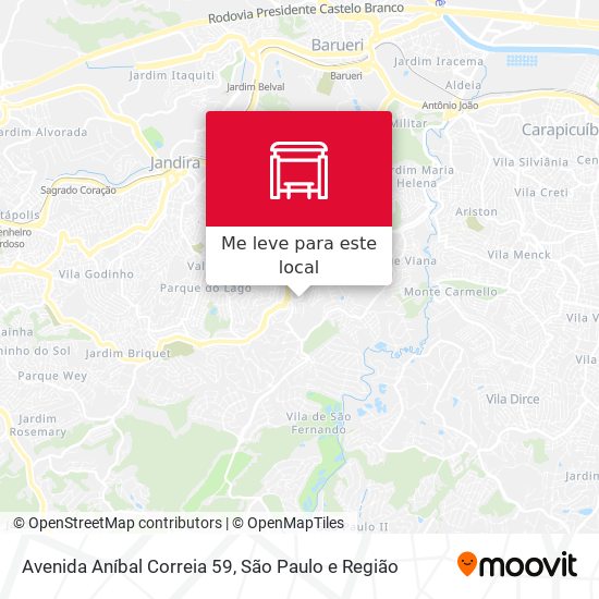 Avenida Aníbal Correia 59 mapa