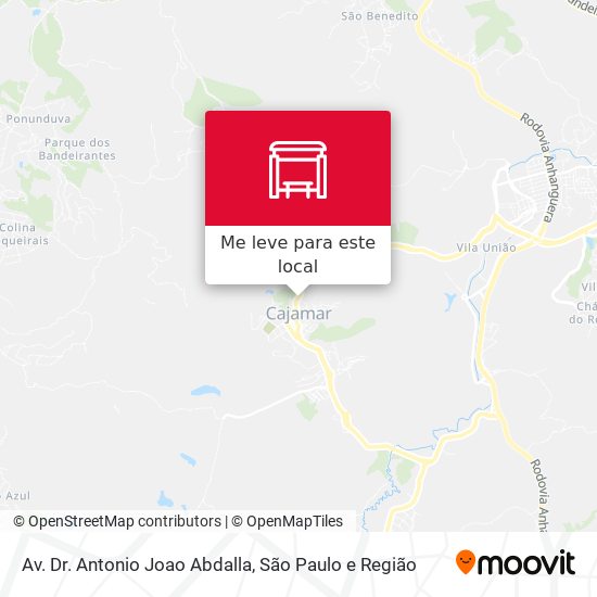 Av. Dr. Antonio Joao Abdalla mapa