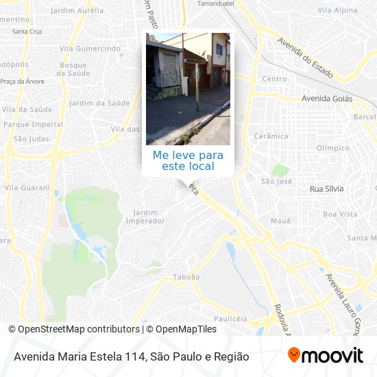 Avenida Maria Estela 114 mapa