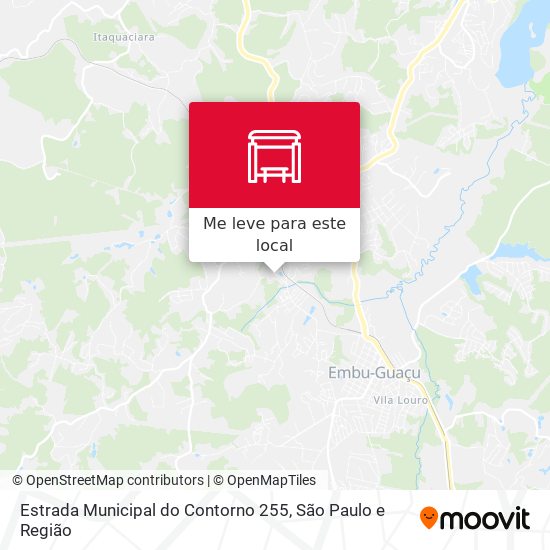 Estrada Municipal do Contorno 255 mapa