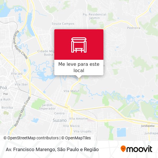 Av. Francisco Marengo mapa
