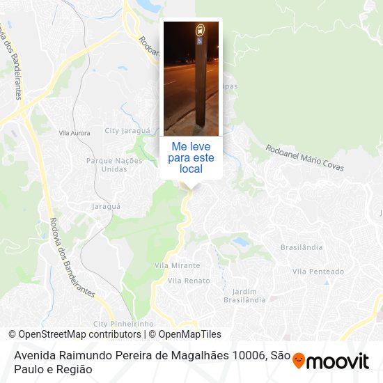 Avenida Raimundo Pereira de Magalhães 10006 mapa