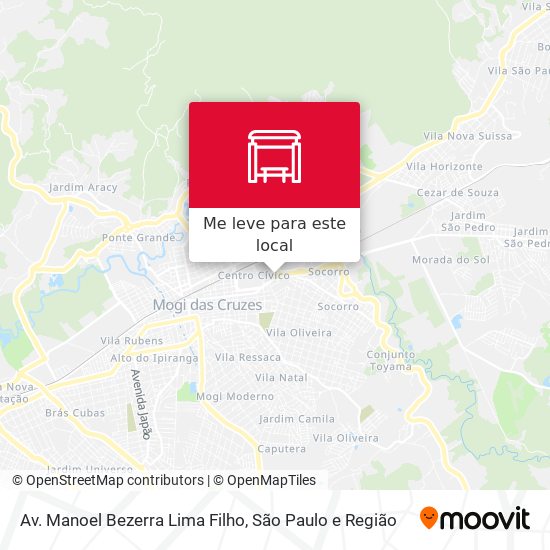Av. Manoel Bezerra Lima Filho mapa