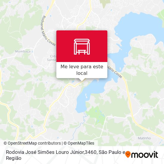 Rodovia José Simões Louro Júnior,3460 mapa