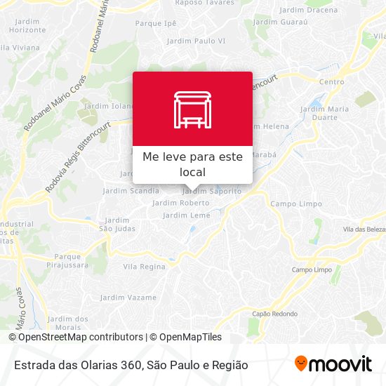 Estrada das Olarias 360 mapa