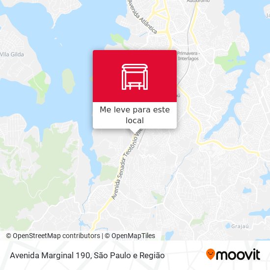 Avenida Marginal 190 mapa