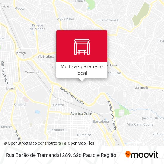 Rua Barão de Tramandaí 289 mapa
