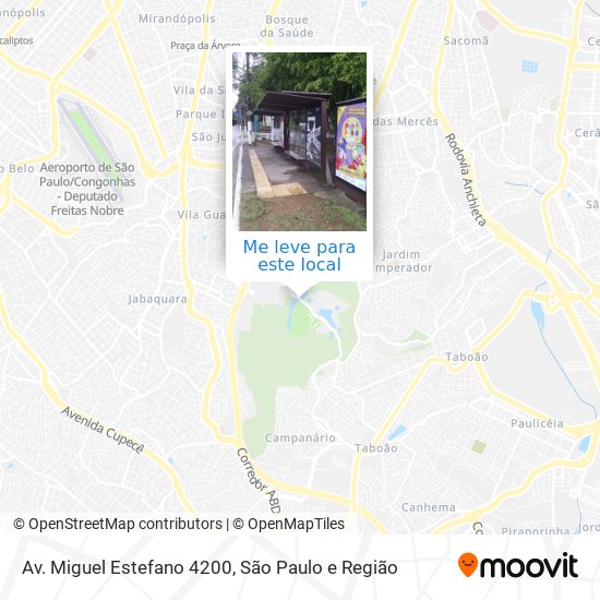 Av. Miguel Estefano 4200 mapa