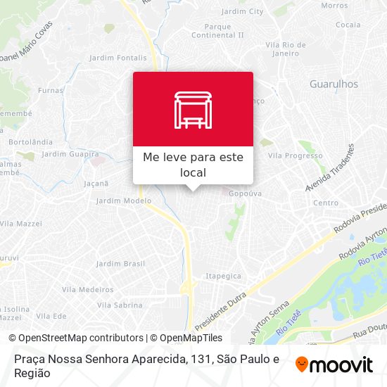 Praça Nossa Senhora Aparecida, 131 mapa