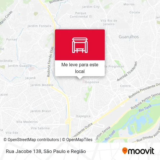 Rua Jacobe 138 mapa