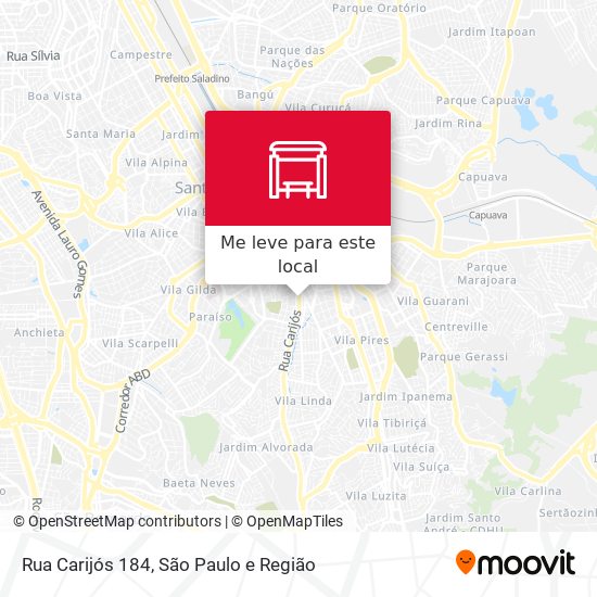 Rua Carijós 184 mapa