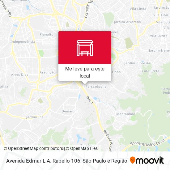 Avenida Edmar L.A. Rabello 106 mapa