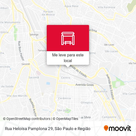 Rua Heloísa Pamplona 29 mapa