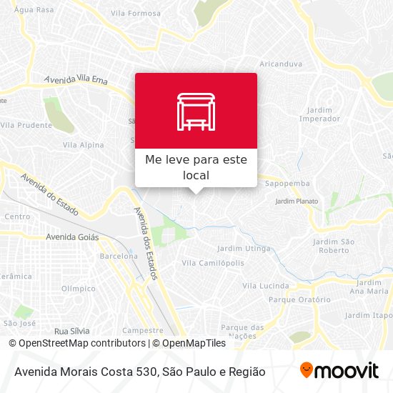 Avenida Morais Costa 530 mapa