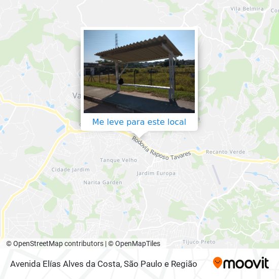 Avenida Elías Alves da Costa mapa