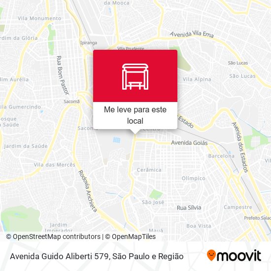 Avenida Guido Aliberti 579 mapa