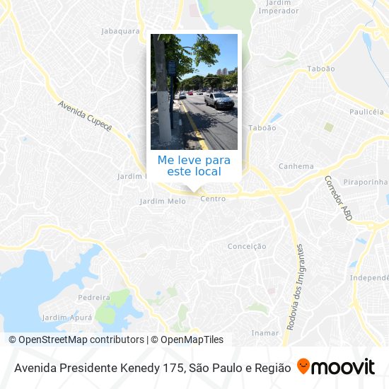 Avenida Presidente Kenedy 175 mapa