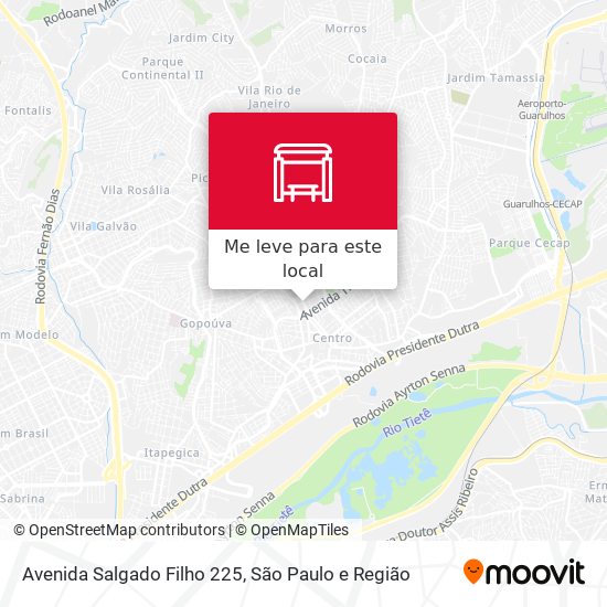 Avenida Salgado Filho 225 mapa