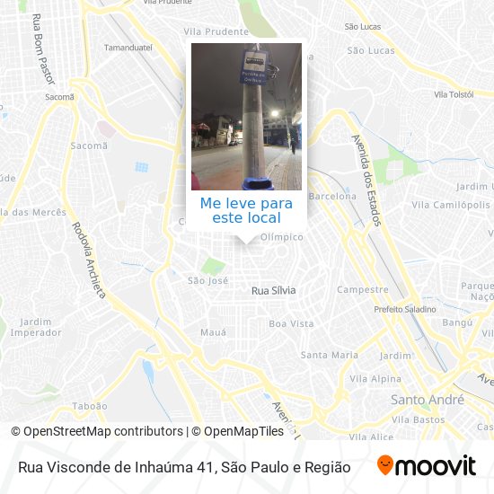 Rua Visconde de Inhaúma 41 mapa