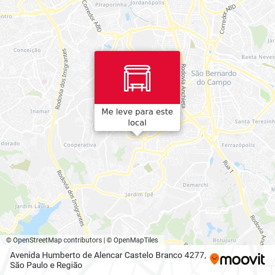 Avenida Humberto de Alencar Castelo Branco 4277 mapa