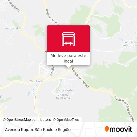 Avenida Itajobi mapa