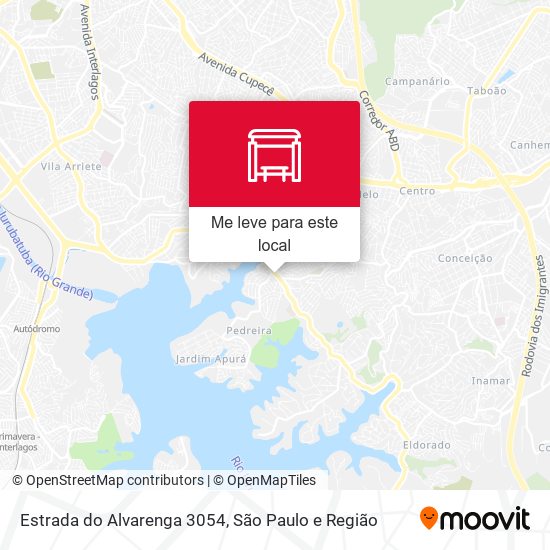 Estrada do Alvarenga 3054 mapa