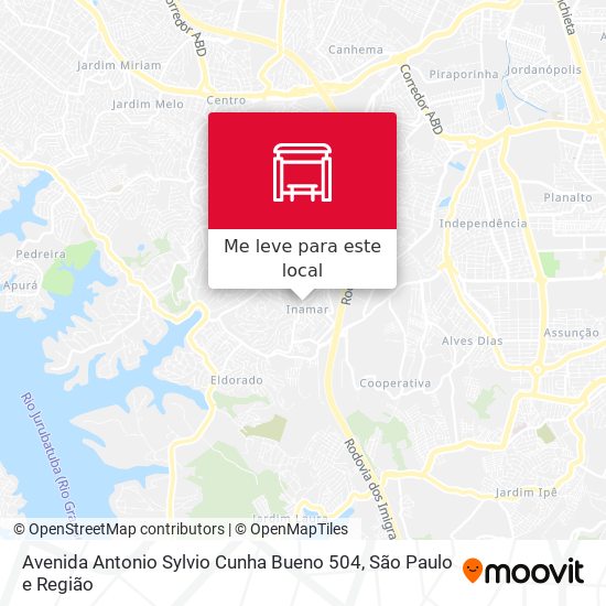 Avenida Antonio Sylvio Cunha Bueno 504 mapa