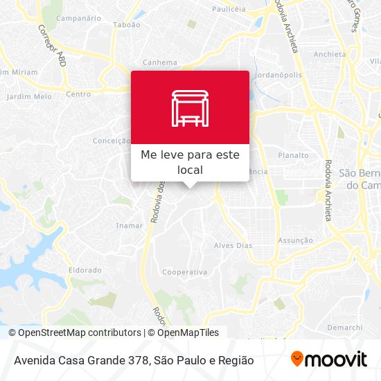 Avenida Casa Grande 378 mapa