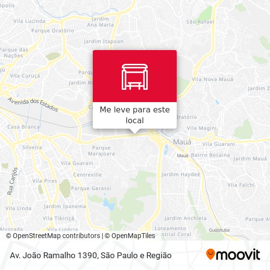 Av. João Ramalho 1390 mapa