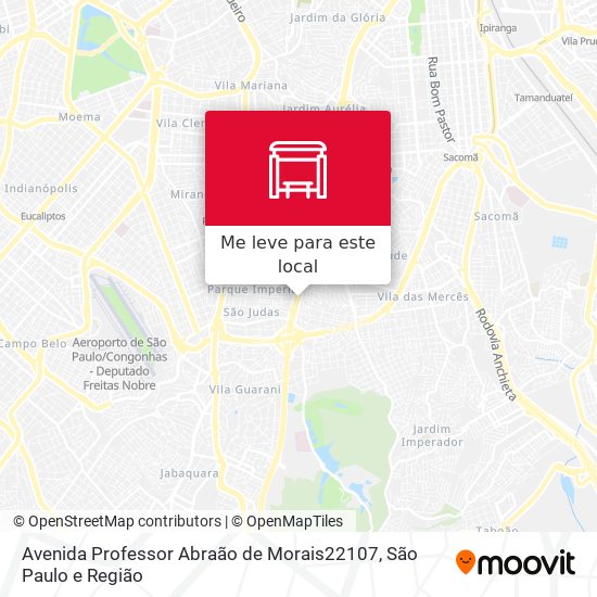Avenida Professor Abraão de Morais22107 mapa