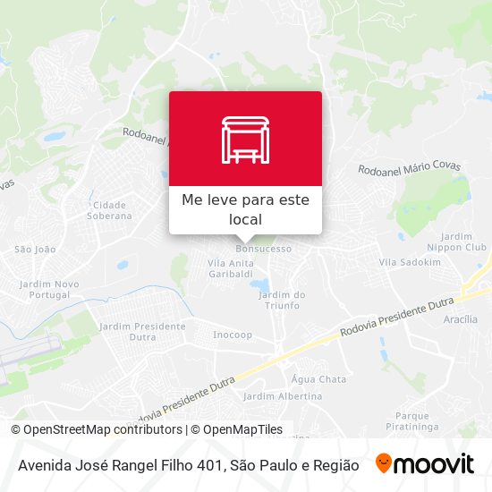 Avenida José Rangel Filho 401 mapa