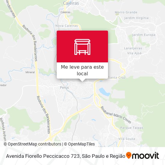 Avenida Fiorello Peccicacco 723 mapa