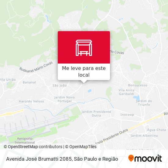 Avenida José Brumatti 2085 mapa